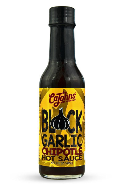 Black garlic chipotle sauce Cajohns