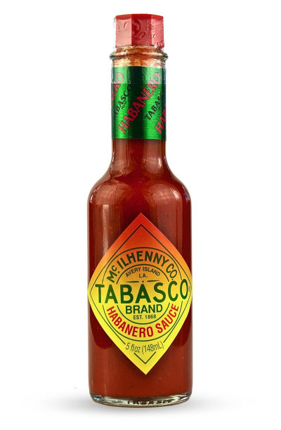 Tabasco habanero -Tabascos hottest sauce.